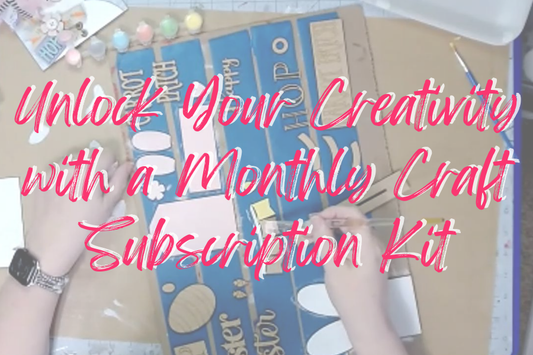 Unlock Your Creativity with Janet's Monthly Craft Subscription Kits
