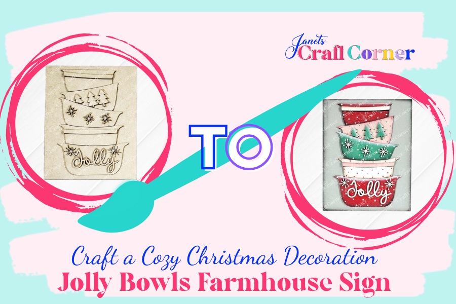An Easy DIY Kit to Craft a Cozy Christmas Farmhouse Sign