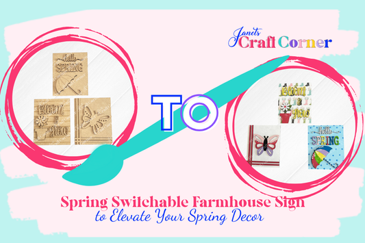 Spring Switchable Farmhouse Signs to Elevate Your Spring Decor
