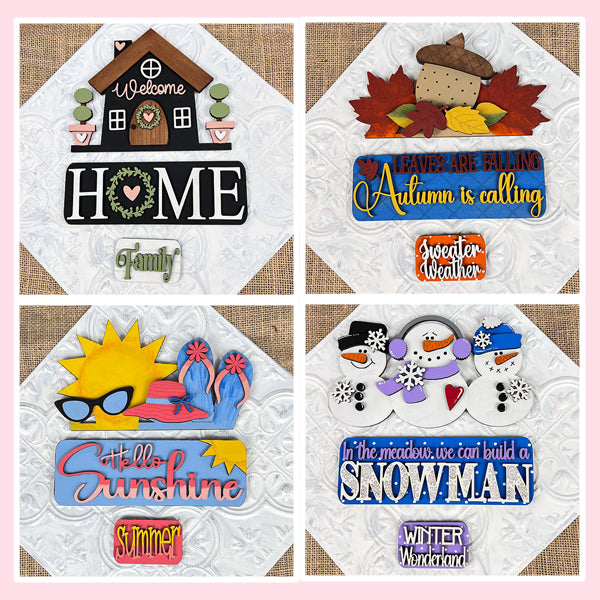 Painted Interchangeable Inserts