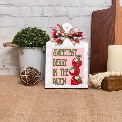 Berry Sweet Switchable Farmhouse Signs - Summer DIY Craft Kit - Choice of 3