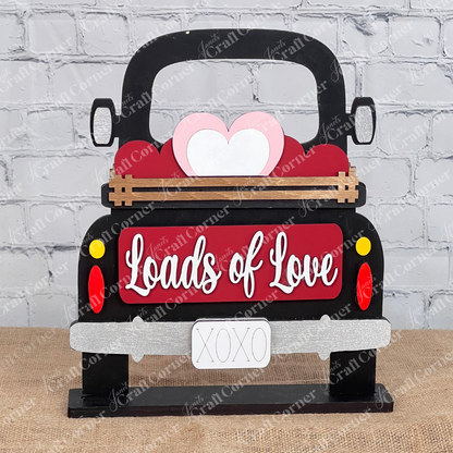 Loads of Love Interchangeable Insert - DIY seasonal home decor craft kit - 1 set of 3 pieces