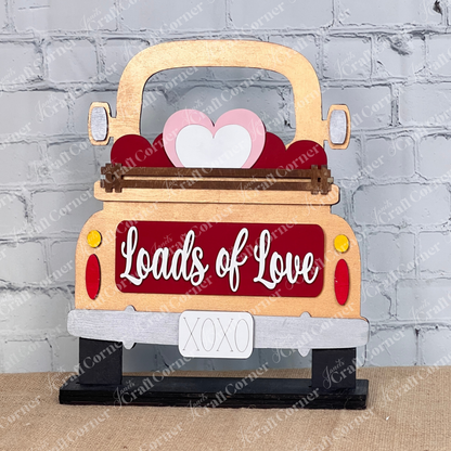 Loads of Love Interchangeable Insert - DIY seasonal home decor craft kit - 1 set of 3 pieces