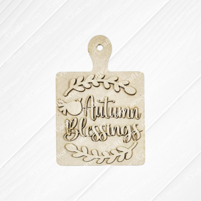 The Fall Scarecrow Mini Shelf Sitter from Janet's Craft Corner is a DIY seasonal home decor kit, perfect for adding festive charm to your shelves or pairing with autumn crafts. Set of 1.