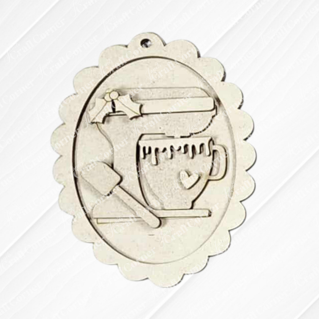 Christmas Baking Ornaments - DIY craft kit - choice of 5