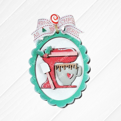 Christmas Baking Ornaments - DIY craft kit - choice of 5