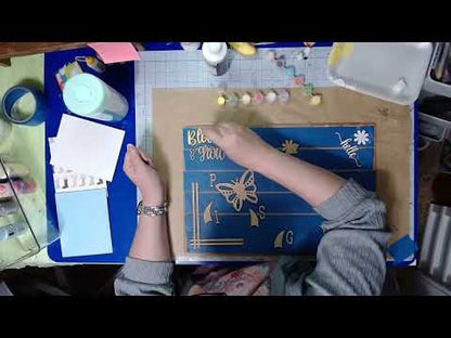 Spring Switchable Farmhouse Signs - DIY Seasonal Wood Decor Kit