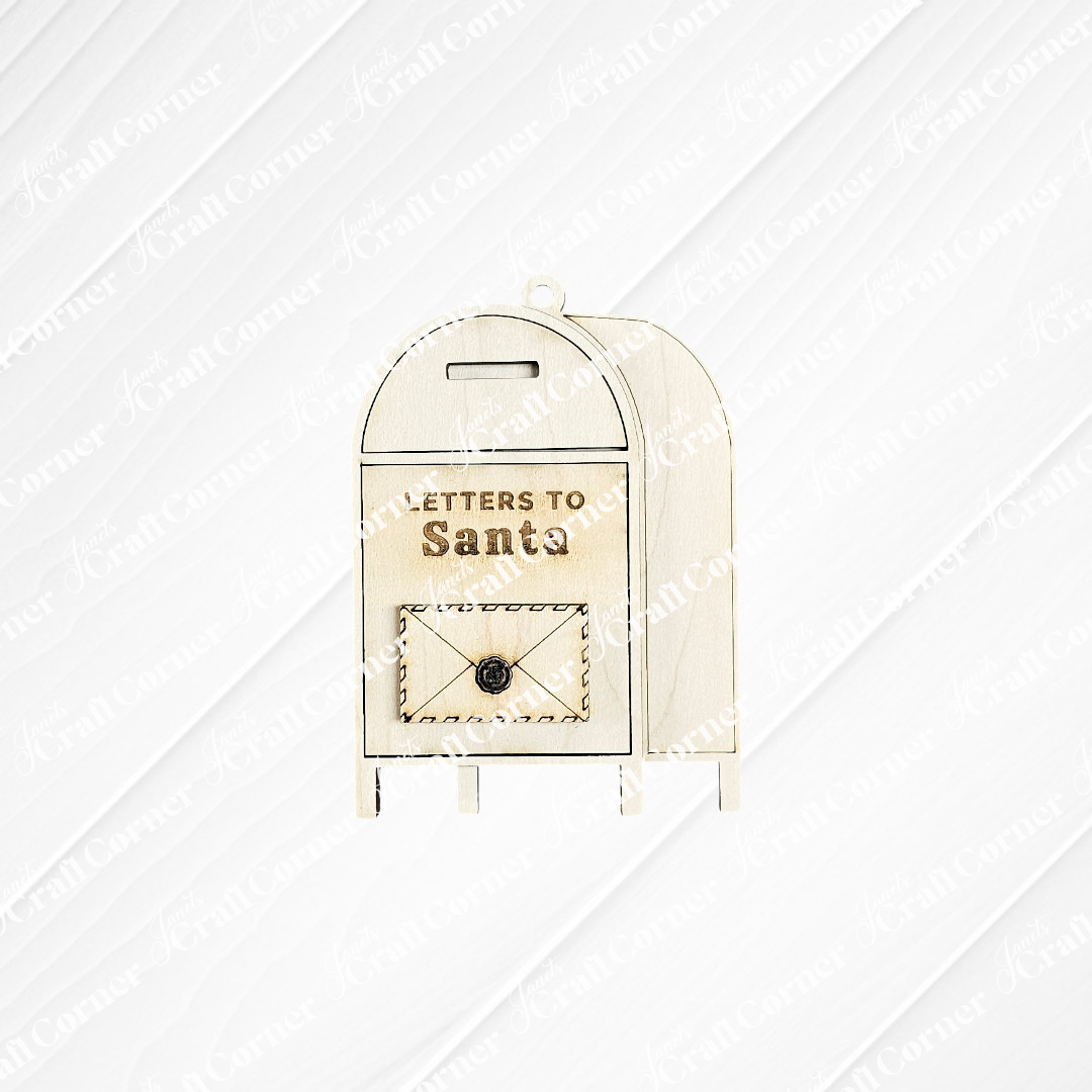 Holiday Mail Ornaments - DIY craft kits - Choice of 2 designs