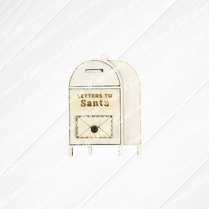 Holiday Mail Ornaments - DIY craft kits - Choice of 2 designs