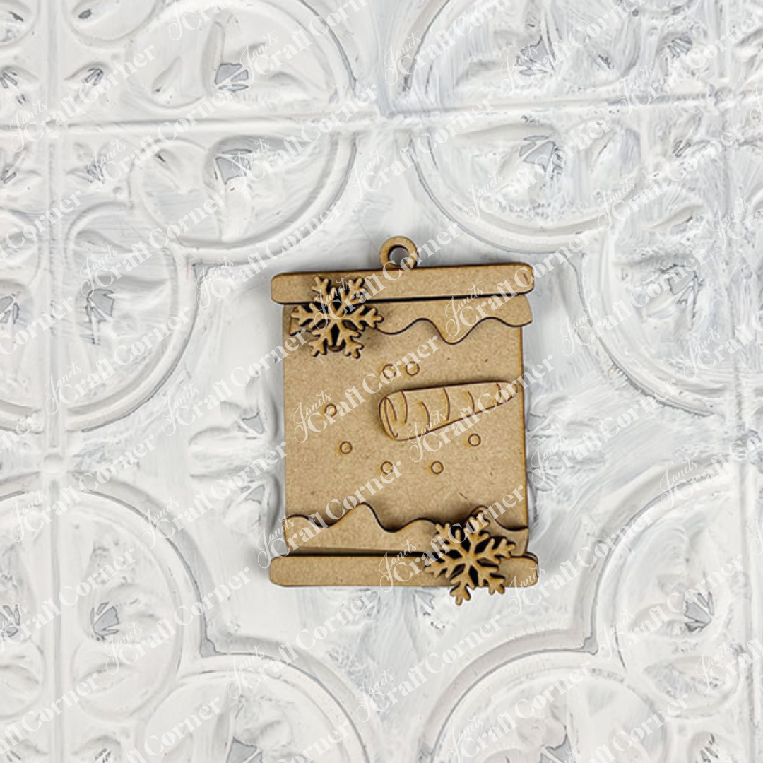 Snowman Ornaments - DIY holiday craft kit - Choice of 6