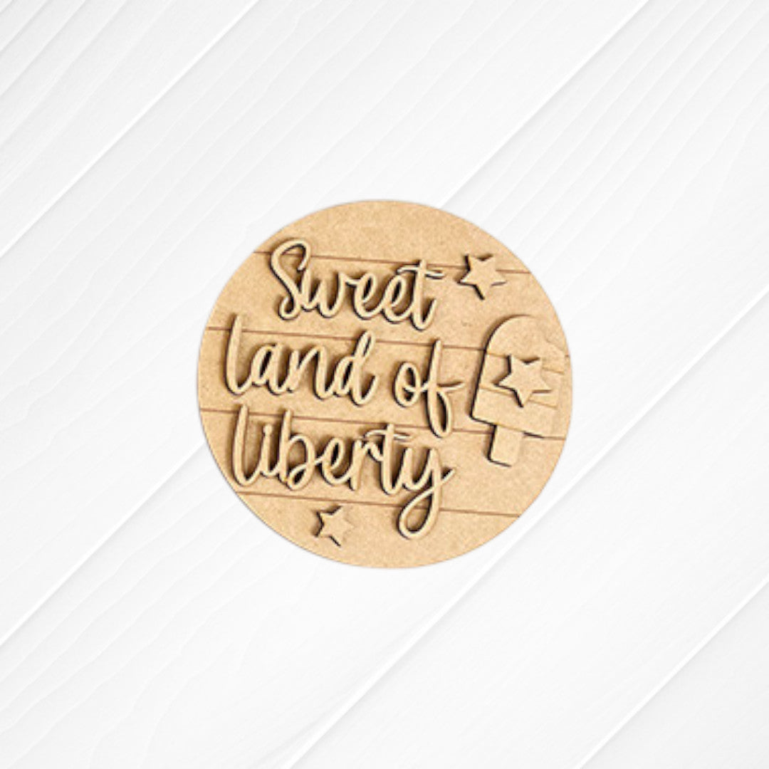 Patriotic Mini Shelf Sitters - DIY seasonal home decor craft kits - Choice of 3