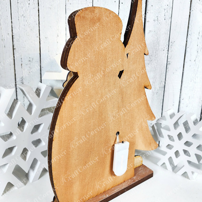 Winter Snowman Shelf Sitter