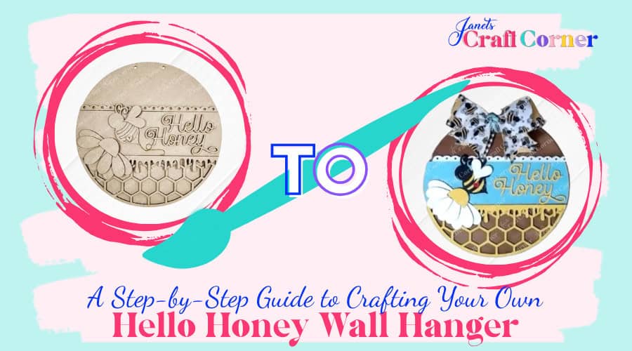 Hello Honey Wall Hanger