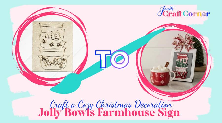 An Easy DIY Kit to Craft a Cozy Christmas Farmhouse Sign