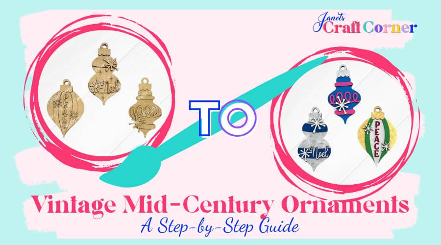 Crafting Vintage Mid-Century Ornaments: A Step-by-Step Guide